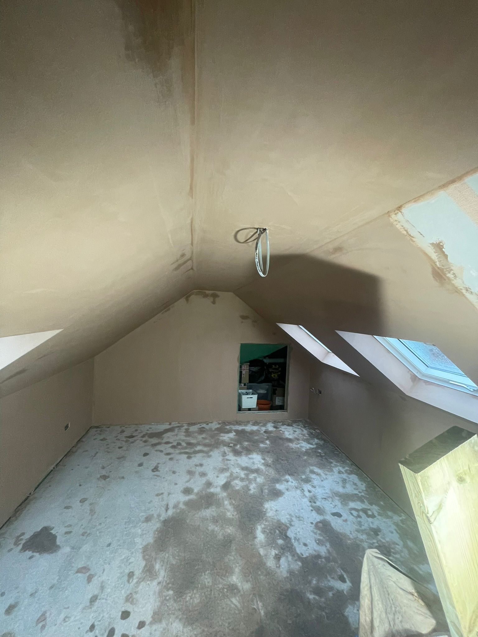 Loft Conversion Plastering